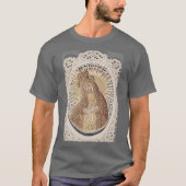 Vilnius Madonna in Gebed... beeldende kunst T-shirt (Voorkant)