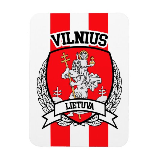 Vilnius Magneet (Verticaal)