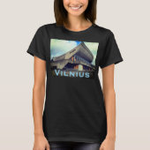 Vilnius Soviet Brutalist Architecture - Lithuania T-shirt (Voorkant)
