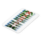 Vilnius-tekst met reflectie magneet (Linkerzijde)