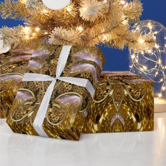 Vilposh Fleur Baroque 15 ft Cadeaupapier (Feestdagen)