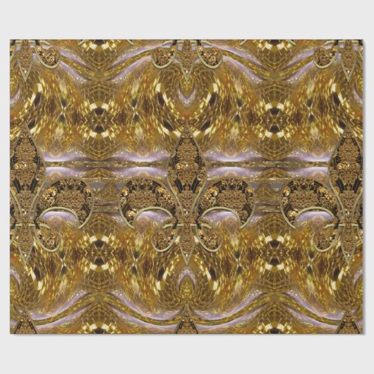 Vilposh Fleur Baroque 15 ft Cadeaupapier (Vlak)