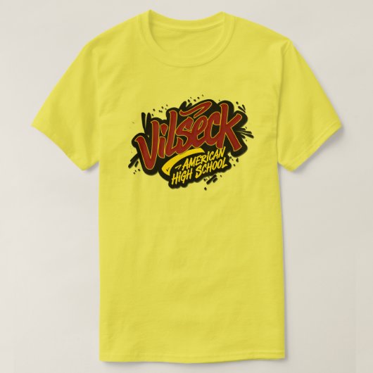 Vilseck American High School T-shirt (Design voorkant)