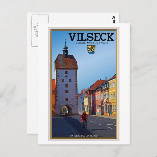 Vilseck - Tower Briefkaart (Voorkant / Achterkant)