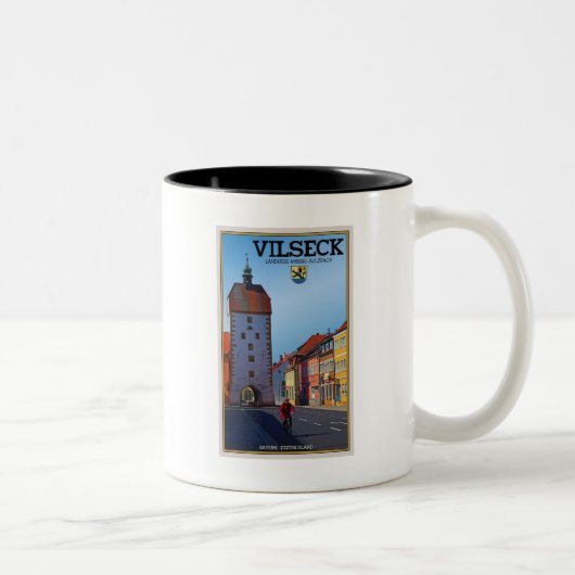 Vilseck - Tower Tweekleurige Koffiemok (Rechts)