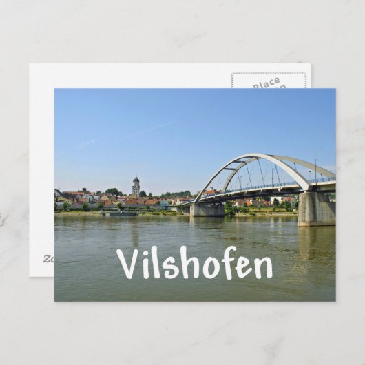 Vilshofen Briefkaart (Voorkant / Achterkant)