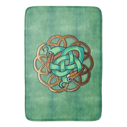 Vilt en veren badmat (Voorkant Verticaal)