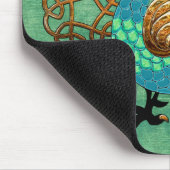 Vilt en veren muismat (Hoek)