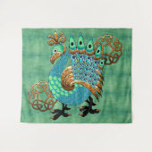 Vilt en veren wandkleed (Voorkant (horizontaal))