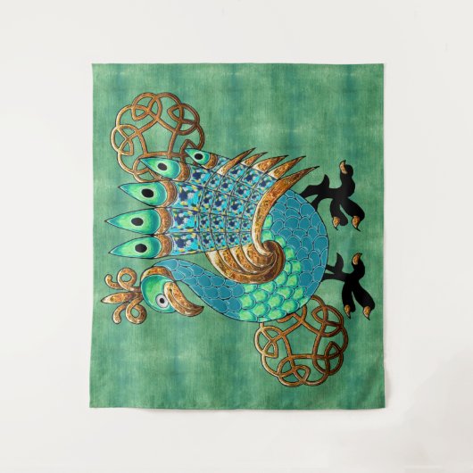 Vilt en veren wandkleed (Voorkant)