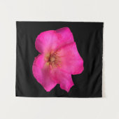 Vilt Pen Pink Rose Originele Kunst Wandkleed (Voorkant (horizontaal))