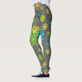 Vilt Tip Flowers - Emmy Pattern Leggings (Links)