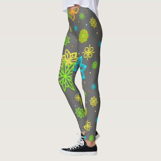 Vilt Tip Flowers - Emmy Pattern Leggings (Links)