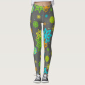 Vilt Tip Flowers - Emmy Pattern Leggings (Voorkant)