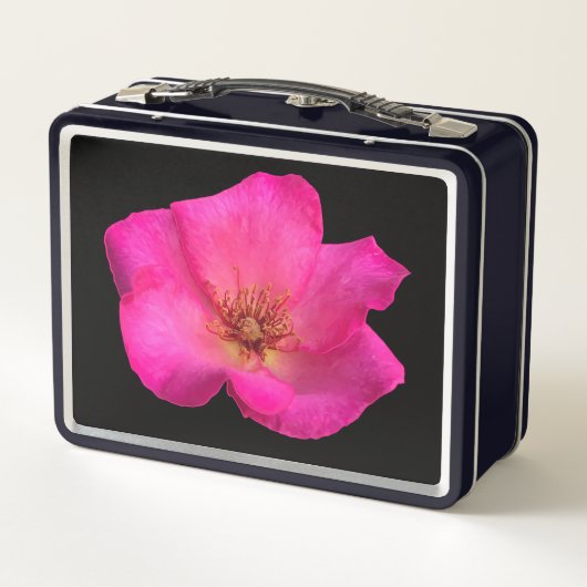 Vilten rozen - metal en black bg (Achterkant)