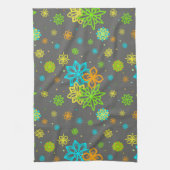 Vilten Tip Bloemen - Emmy Pattern Theedoek (Verticaal)