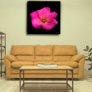 Viltstift Roos Canvas Afdruk