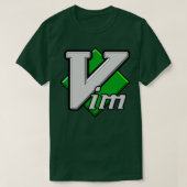 Vim teksteditor t-shirt (Design voorkant)