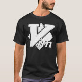 Vim Vi IMproof White Logo Script Text T-Shirt Cla (Voorkant)