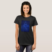 Vimana Blueprints Ancient India Temple Ancient Ast T-shirt (Voorkant volledig)