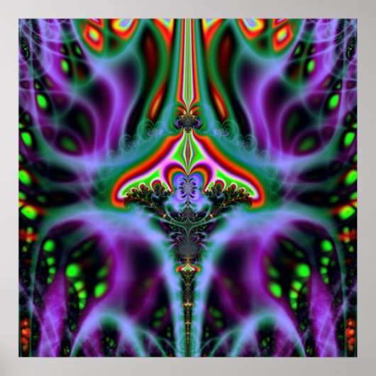 "Vimana Flux Lines" Poster (Voorkant)