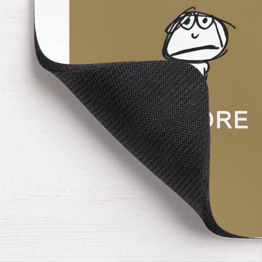 vimrod-koffieverslaafde muismat (Hoek)