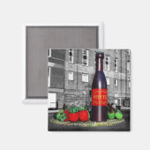 Vimto Bottle Sculpture Magnet (Voorkant / Achterkant)