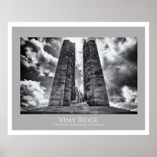Vimy Ridge, Frankrijk Poster (Voorkant)
