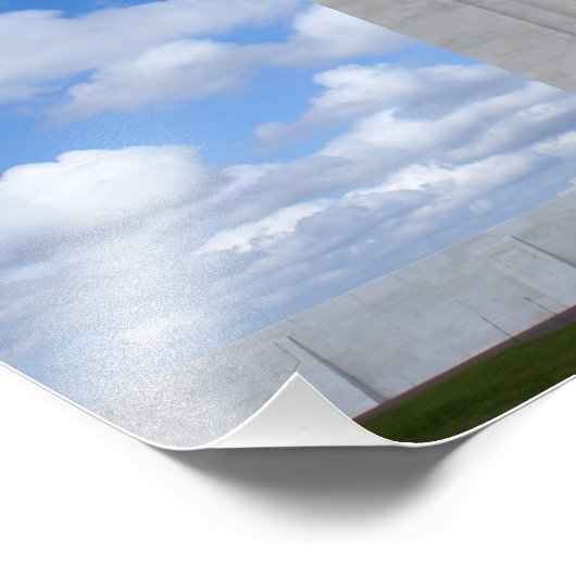 Vimy Ridge War Memorial Foto Afdruk (Hoek)