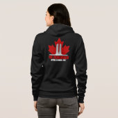 Vimy Ridge We herinneren ons Hoodie (Achterkant volledig)