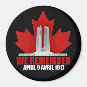 Vimy Ridge We herinneren ons Magneet