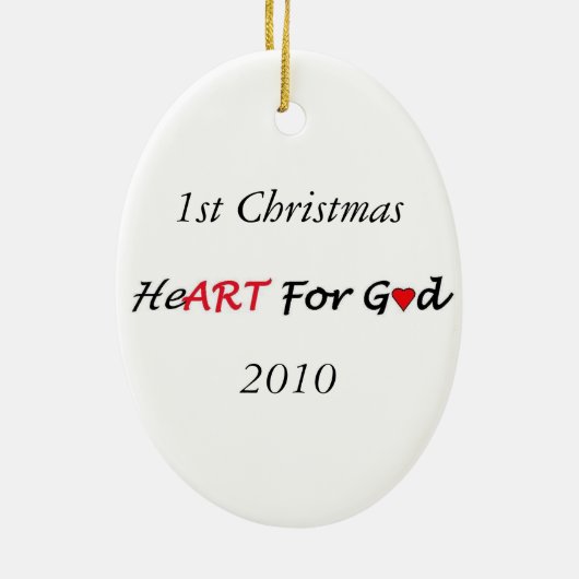 Vin d'Amore Keramisch Ornament (Achterkant)