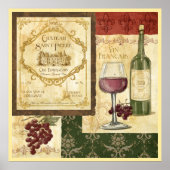 Vin Francais Poster (Voorkant)