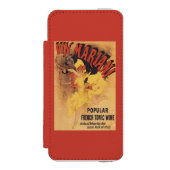 Vin Mariani Dancing Girl Pesting Wine Incipio iPhone Portemonnee Hoesje (Voorkant Agenda)