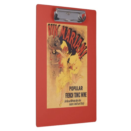 Vin Mariani Dancing Girl Pesting Wine Klembord (Rechts)