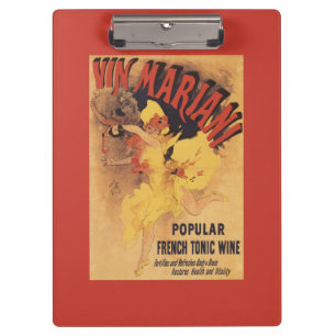 Vin Mariani Dancing Girl Pesting Wine Klembord