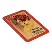 Vin Mariani Dancing Girl Pesting Wine Magneet (Rechterzijde)