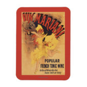 Vin Mariani Dancing Girl Pesting Wine Magneet (Verticaal)
