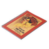 Vin Mariani Dancing Girl Pesting Wine Notitieboek (Linkerzijde)