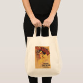 Vin Mariani Dancing Girl Pesting Wine Tote Bag (Voorkant (product))