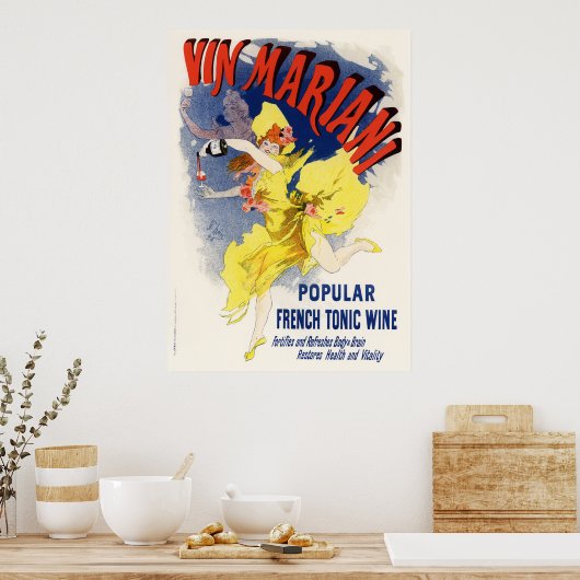 Vin Mariani, Jules Chéret Poster (Keuken)
