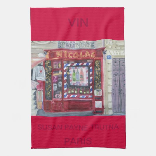 VIN PARIS TOWEL THEEDOEK (Verticaal)