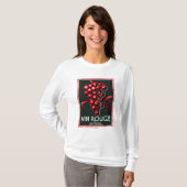 Vin Rouge De Table Wine LabelEurope T-shirt (Voorkant volledig)