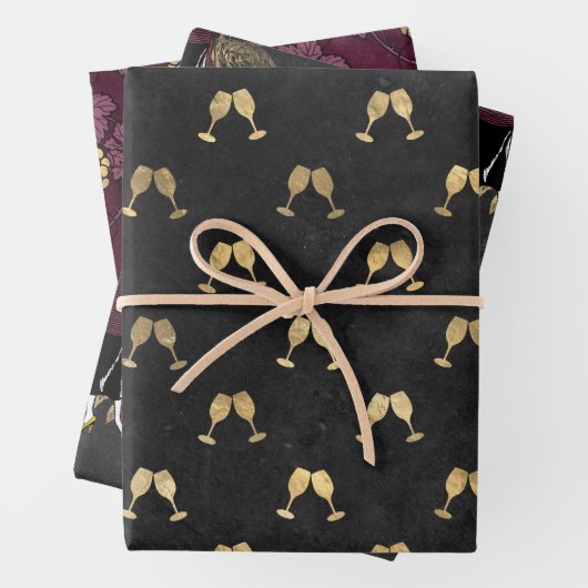 Vin Rouge Franse rode wijn Inpakpapier Vel (In situ)