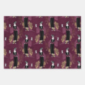 Vin Rouge Franse rode wijn Inpakpapier Vel (Voorkant 2)