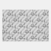 Vin Rouge Franse wijn Inpakpapier Vel (Voorkant 3)