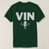 Vin Scully Microfoon 14 T-shirt (Design voorkant)