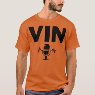 Vin Scully Microfoon 17 T-shirt
