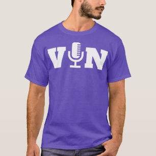Vin Scully Microfoon 9 T-shirt