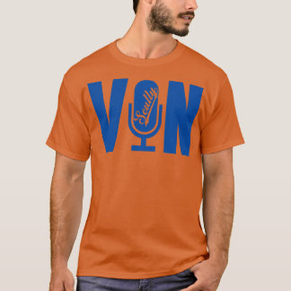 Vin Scully Microfoon Vin Microfoon 1 T-shirt